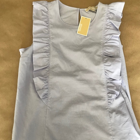 MICHAEL Michael Kors Tops - NWT Michael Kors Light Quartz Sleeveless Blouse